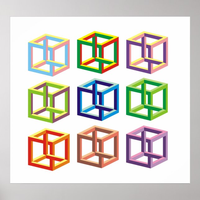 optical illusion poster (Front)
