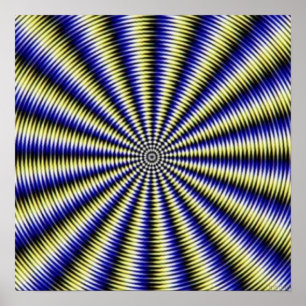 Optical Illusion Poster