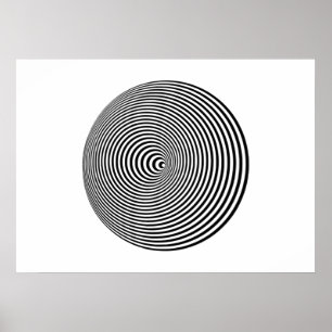 Optical Illusion Poster