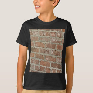 Optical Illusion Red brick wall T-Shirt