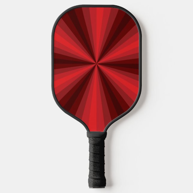Optical Illusion Red Pickleball Paddle (Front)