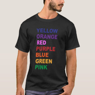 Optical Illusion Shirt - Rainbow Shirt