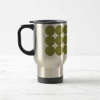 Optical Illusion - Spinning Wheels Travel Mug