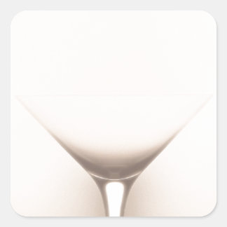 Optical Illusion Square Sticker