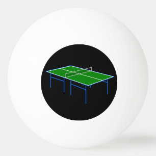 Optical Illusion Table Tennis Surface Ping Pong Ball