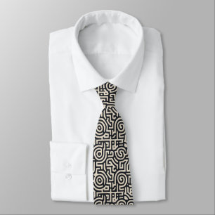 Optical illusion tie