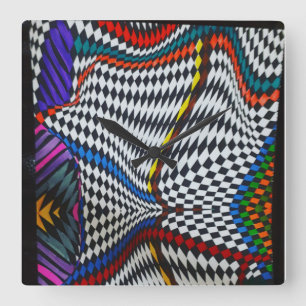 Optical Illusion Wall Clock