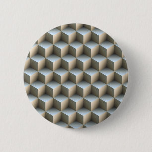 Optical illusions 6 cm round badge