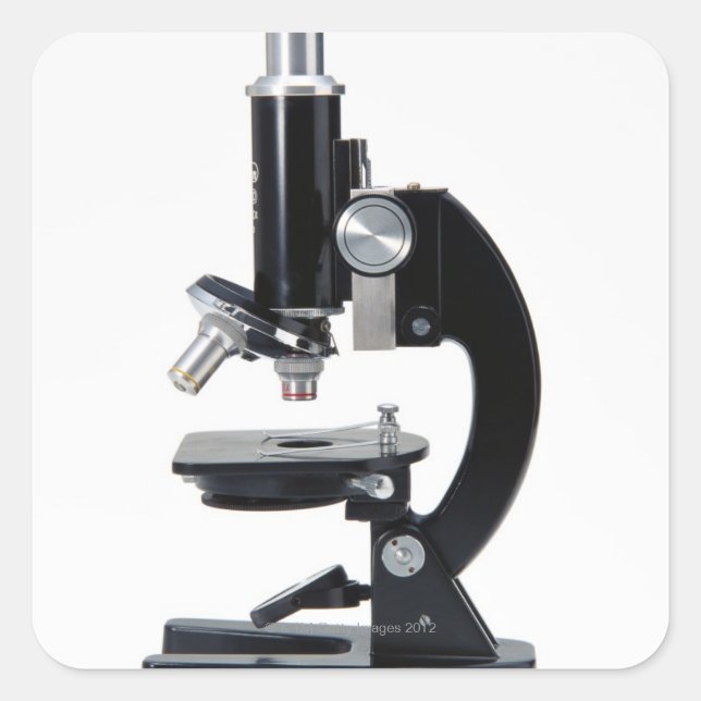 Optical Microscope 2 Square Sticker (Front)