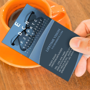 Optical Ophthalmologist Business Card