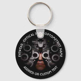 Optical Shop Optometrist Ophthalmologist Name Key Ring