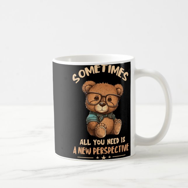 Optician Bear New Perspective Eye Doctor Ophthalmo Coffee Mug (Right)