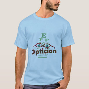 Optician--Eye chart Gifts T-Shirt