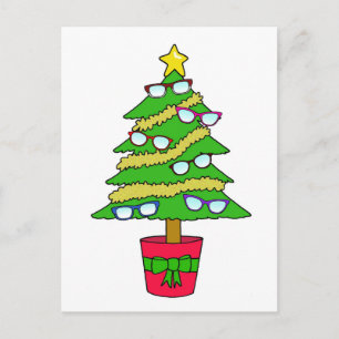 Optician Happy Christmas Humour Holiday Postcard