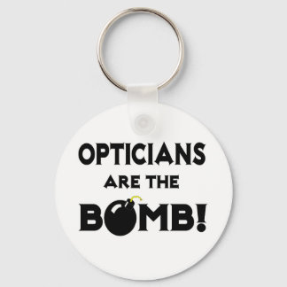 Opticians Are The Bomb! Key Ring