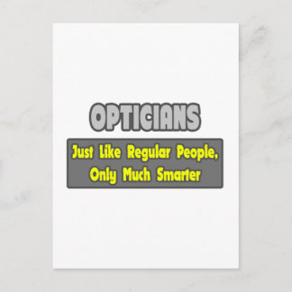Opticians .. Smarter Postcard