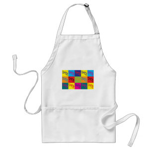 Optics Pop Art Standard Apron
