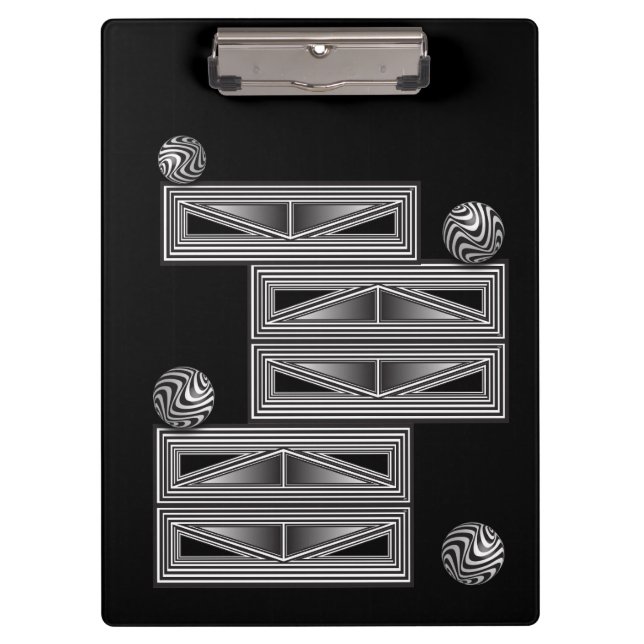 Optics thru Shapes Clipboard (Front)