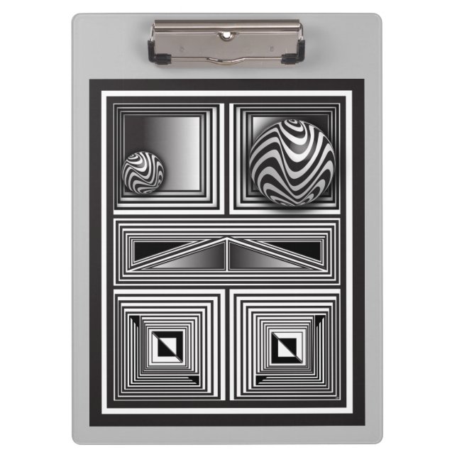 Optics thru Shapes  Clipboard (Front)