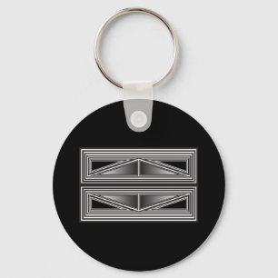 Optics thru Shapes Key Ring