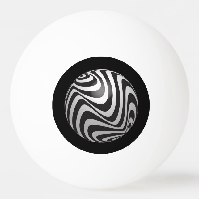 Optics thru Shapes Ping Pong Ball (Front)