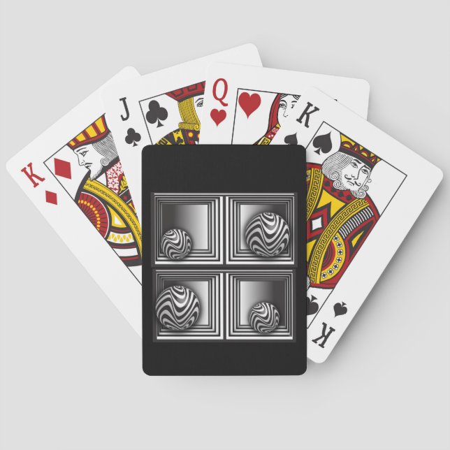 Optics thru Shapes Playing Cards (Back)