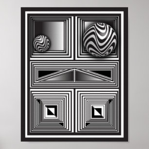 Optics thru Shapes Poster
