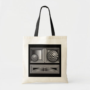 Optics thru Shapes Tote Bag