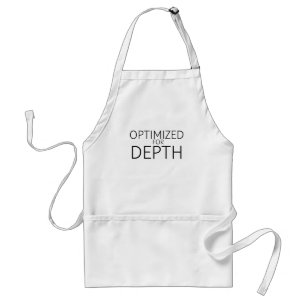 Optimised For Depth Minimalist Industrial Standard Apron