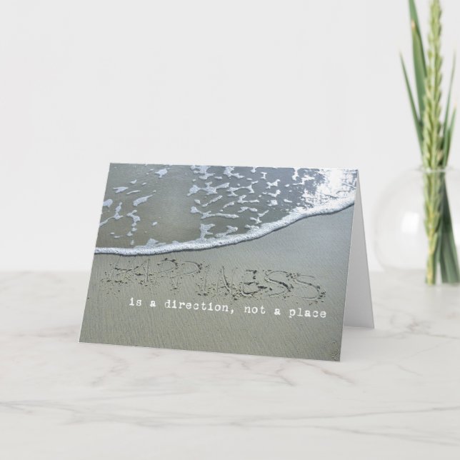 OPTIMISM Greeting Card (Front)