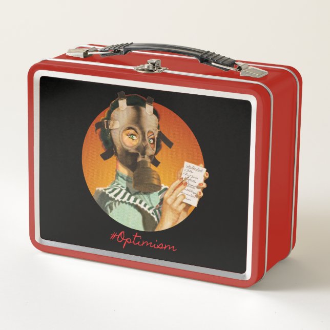 Optimism Metal Lunch Box (Front)
