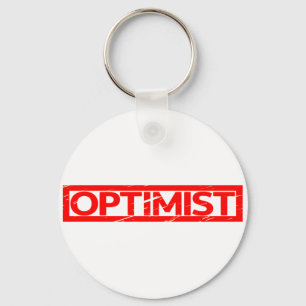 Optimist Stamp Key Ring