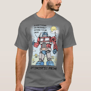 Optimistic Prime Funny T-Shirt