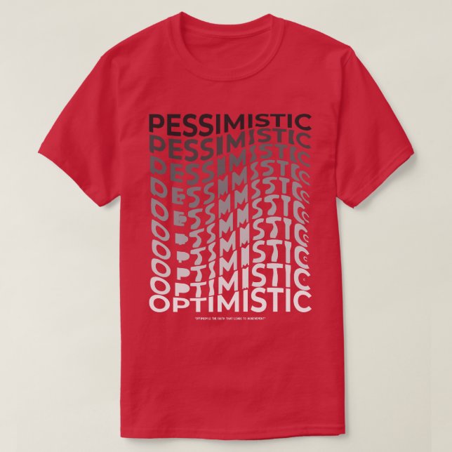 Optimistic T-Shirt (Design Front)