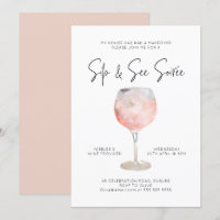 Option 1: Sip & See Soiree 
