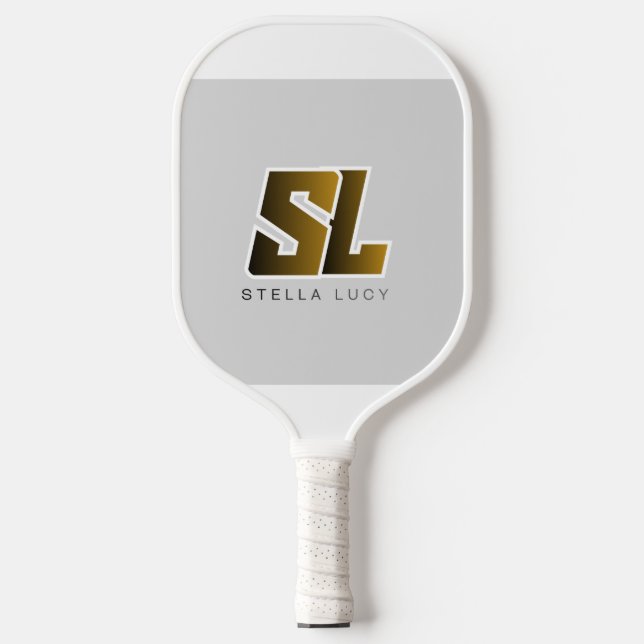 Option 2 (Best for artistic patterns): Vibrant Flo Pickleball Paddle (Front)