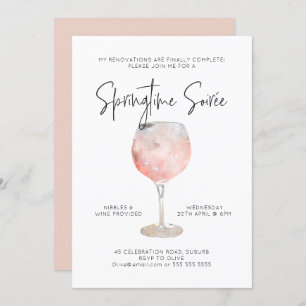 Option 3: Springtime Soiree Invitation