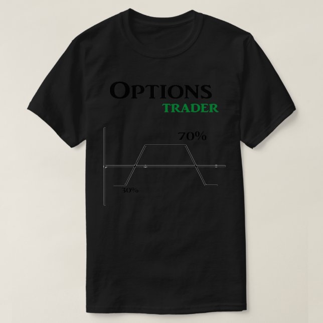 OPTIONS TRADING IRON CONDOR T-Shirt (Design Front)
