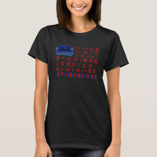 Optometrist Apparel Optometry Happy Independence D T-Shirt
