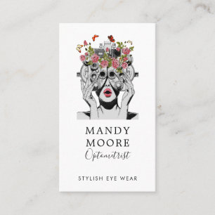 Optometrist Business & Appointment Reminder Business Card
