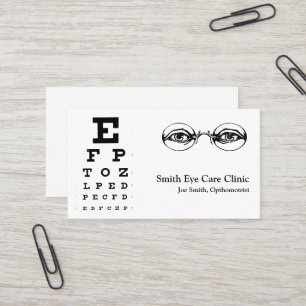 Optometrist Business Card