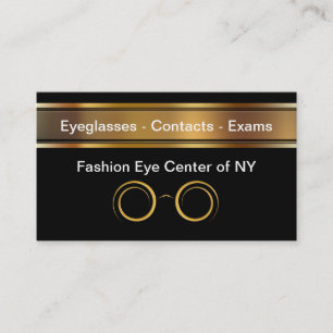 Optometrist Business Cards
