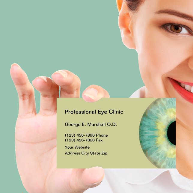 Optometrist Business Cards (Creator Uploaded)