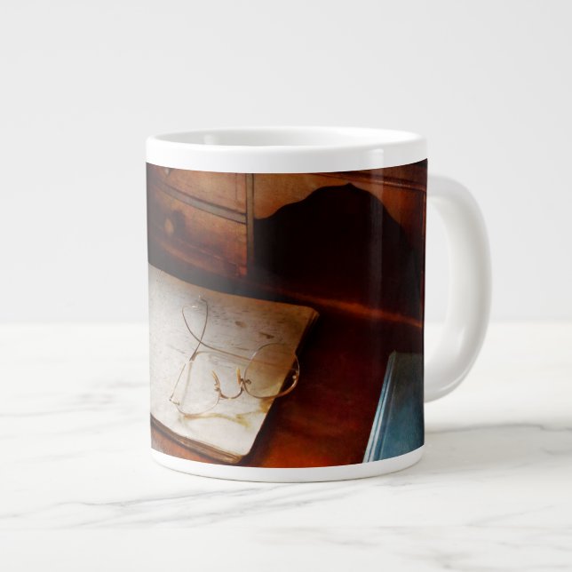 Optometrist - Done for the night Large Coffee Mug (Front Right)