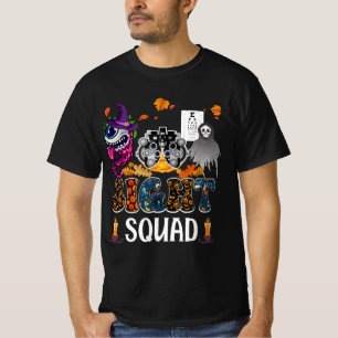 Optometrist Halloween Sight Squad Witch Pumpkin Op T-Shirt