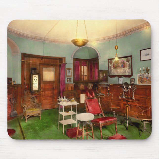 Optometrist - I see dead people 1920 Mouse Pad (Front)