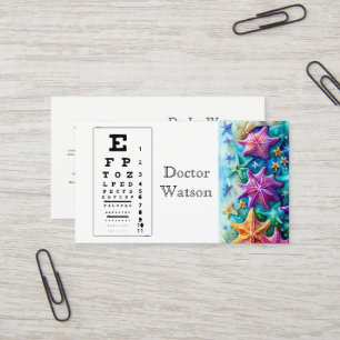 Optometrist Ophthalmologist Eye Business Card