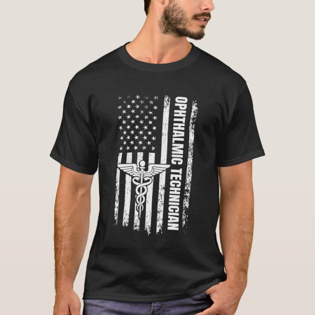 Optometrist Ophthalmologist Squad Ophthalmic Techn T-Shirt (Front)