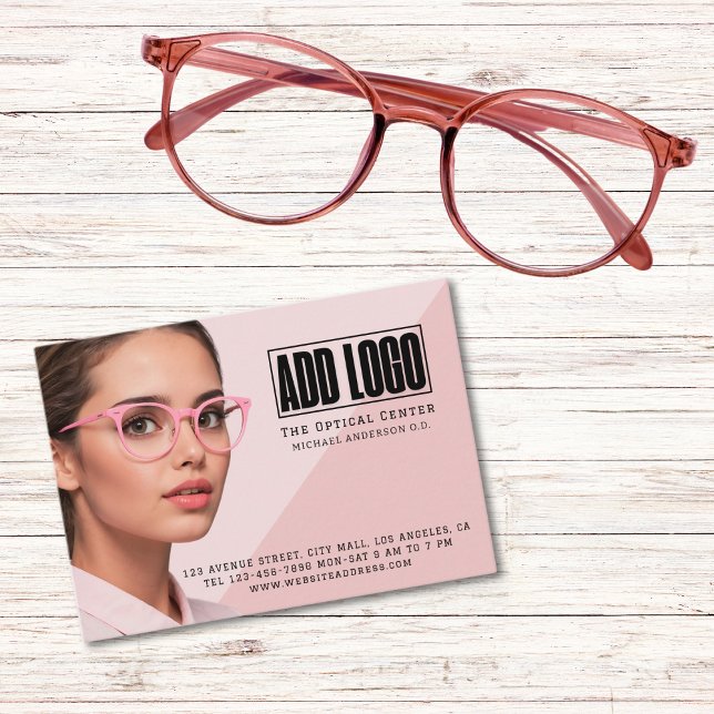 Optometrist Ophthalmology Eyewear Business Card (Creator Uploaded)