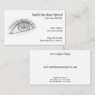 Optometrists Business Card